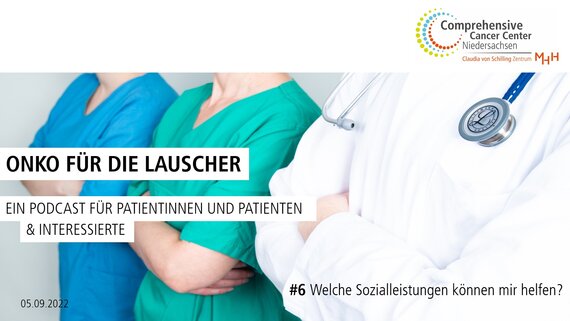 Podcast: #6 Onko für die Lauscher - Welche Sozialleistungen können mir helfen?